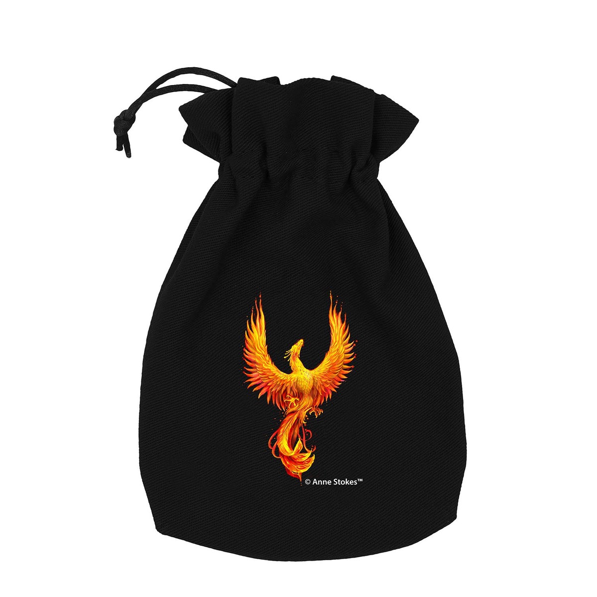Q Workshop - Anne Stokes Dice Pouch - Phoenix