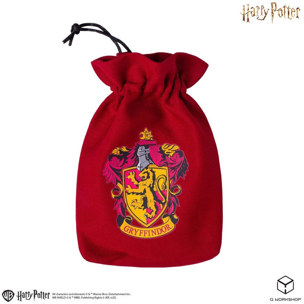 Q Workshop - Harry Potter Dice Pouch - Gryffindor