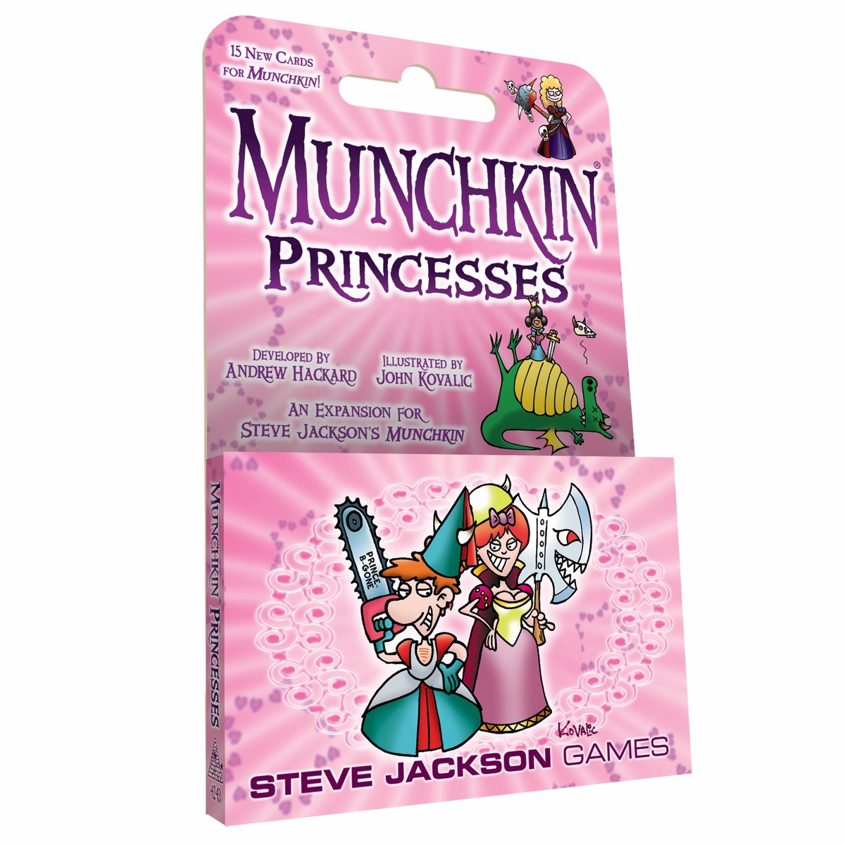 Steve Jackson Games Munchkin Princesses Expansion (2nd Edition) Card Game