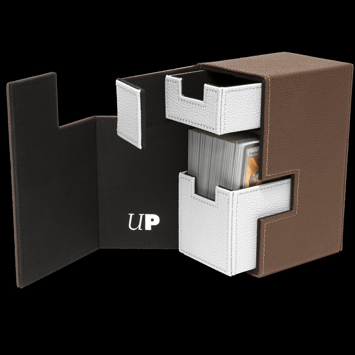 Ultra PRO M2.1 Deck Box - Brown/White