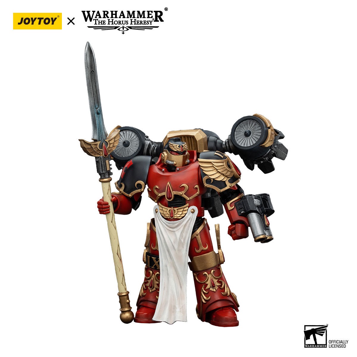 Warhammer The Horus Heresy: Blood Angels Dawnbreaker Cohort Dawnbreaker Champion Action Figure 1/18 Scale