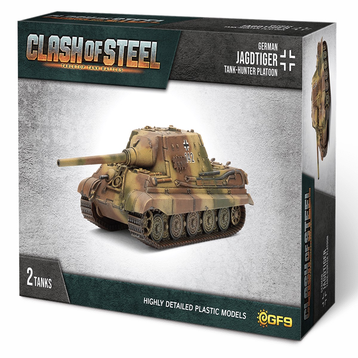 Clash of Steel: Jagdtiger Tank-Hunter Platoon Miniature