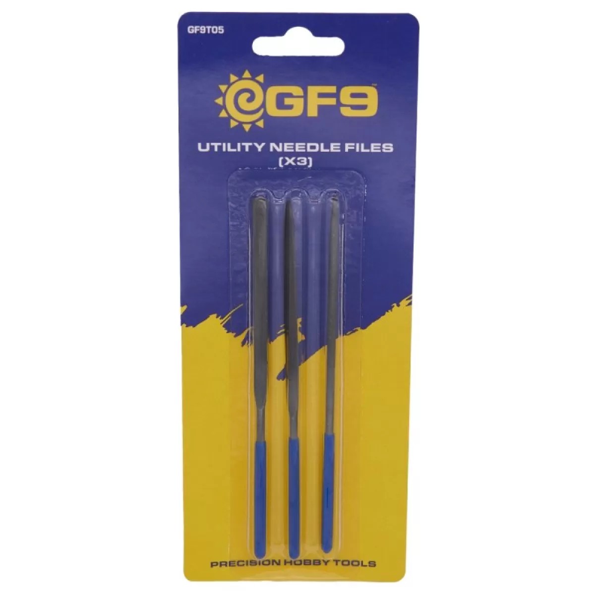 Gale Force Nine Precision Utility Needle Files 3-Piece Set