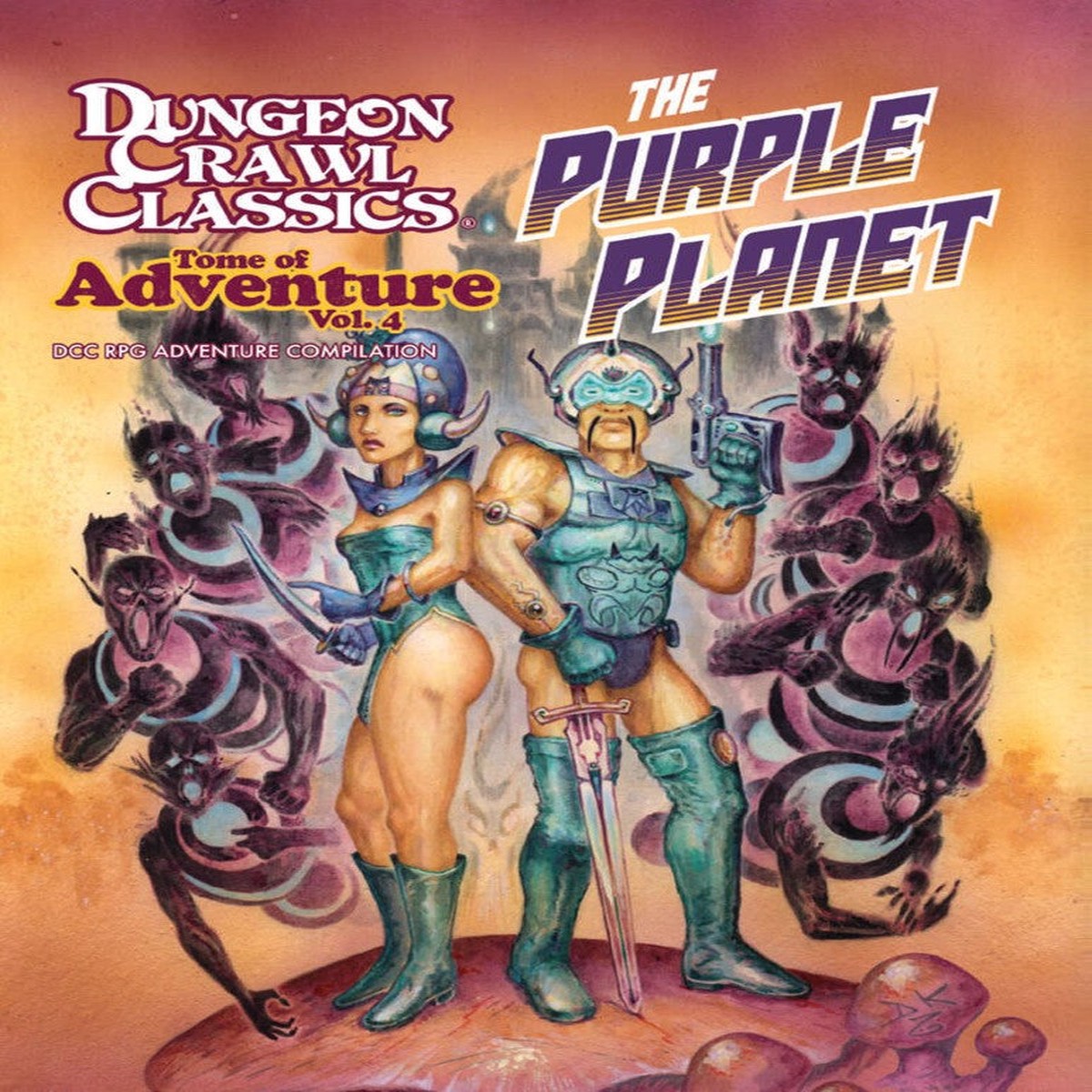 Goodman Games Dungeon Crawl Classics - DCC RPG Tome of Adventure Volume 4: The Purple Planet
