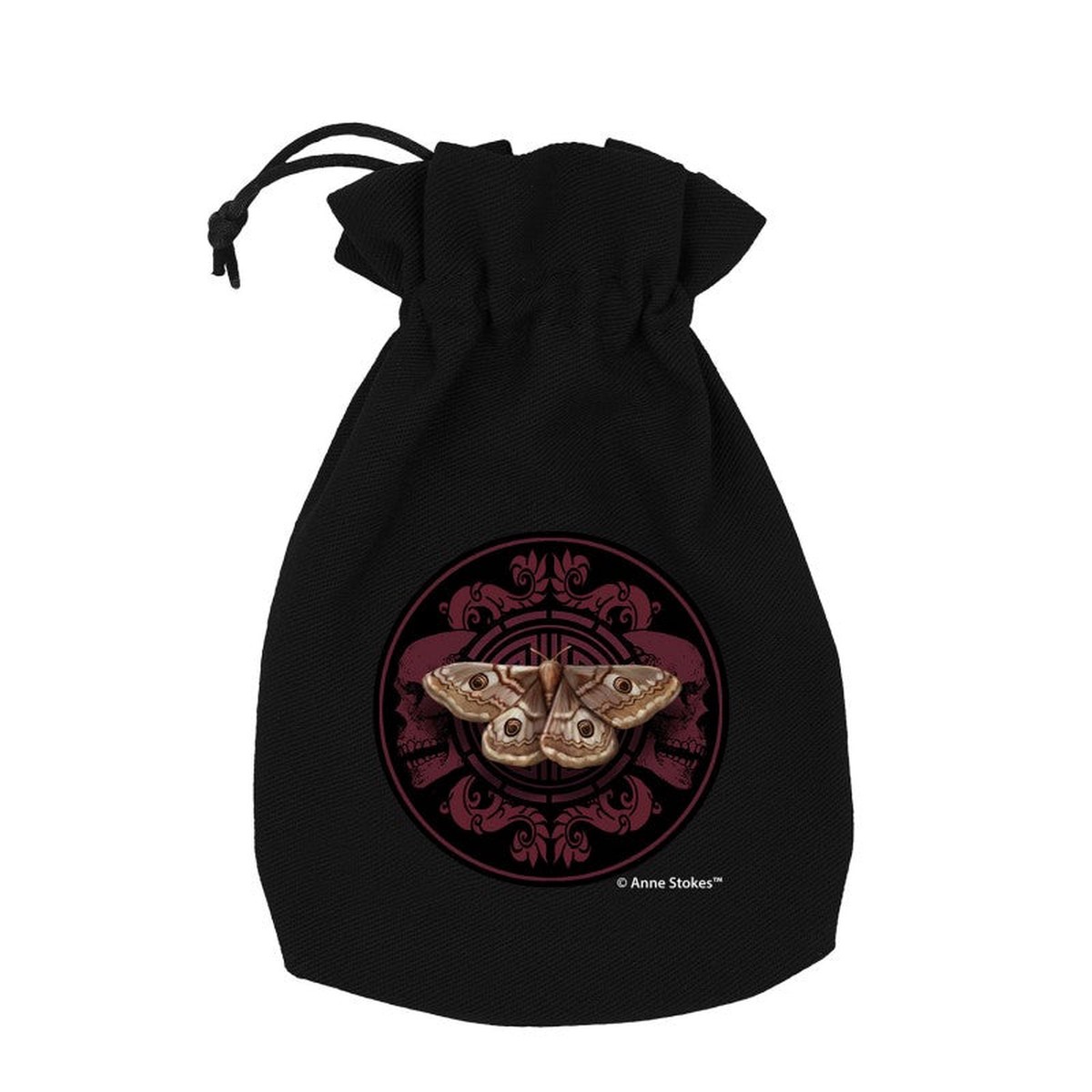 Q Workshop - Anne Stokes Dice Pouch - Magic Moth