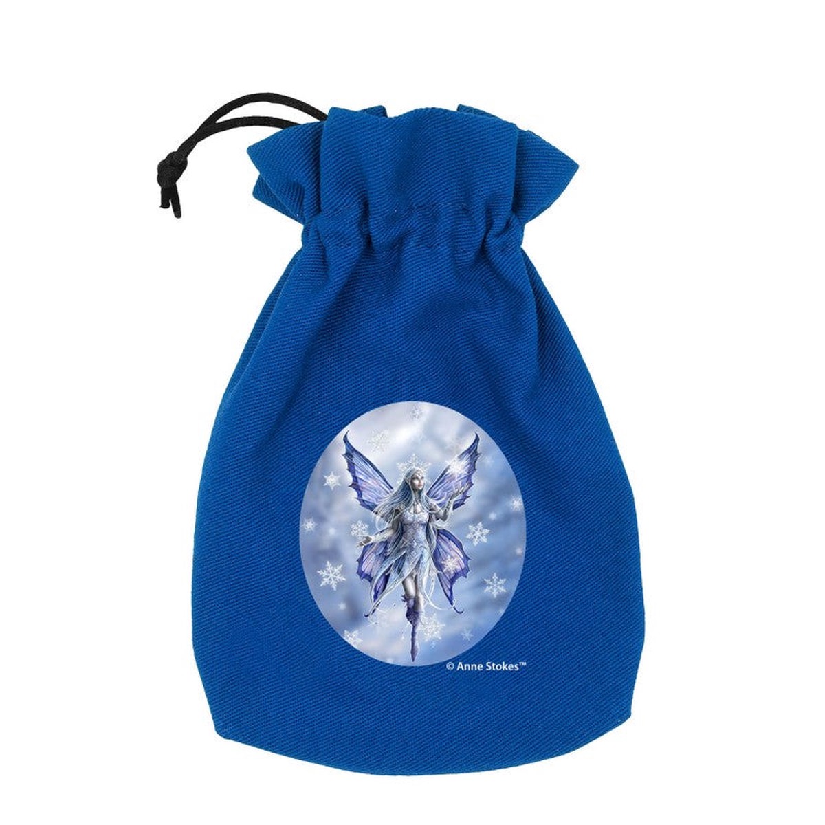 Q Workshop - Anne Stokes Dice Pouch - Snow Fairy