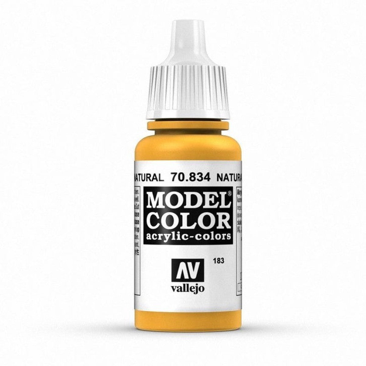 Vallejo Model Colour Acrylic Paint 17ml - Transparent Natural Woodgrain