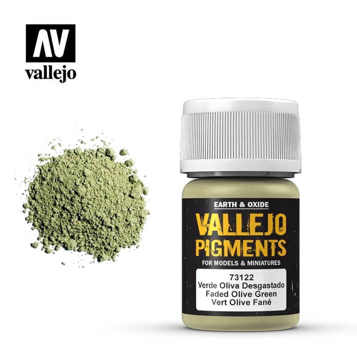 Vallejo Pigments 30ml - Fades Olive Green
