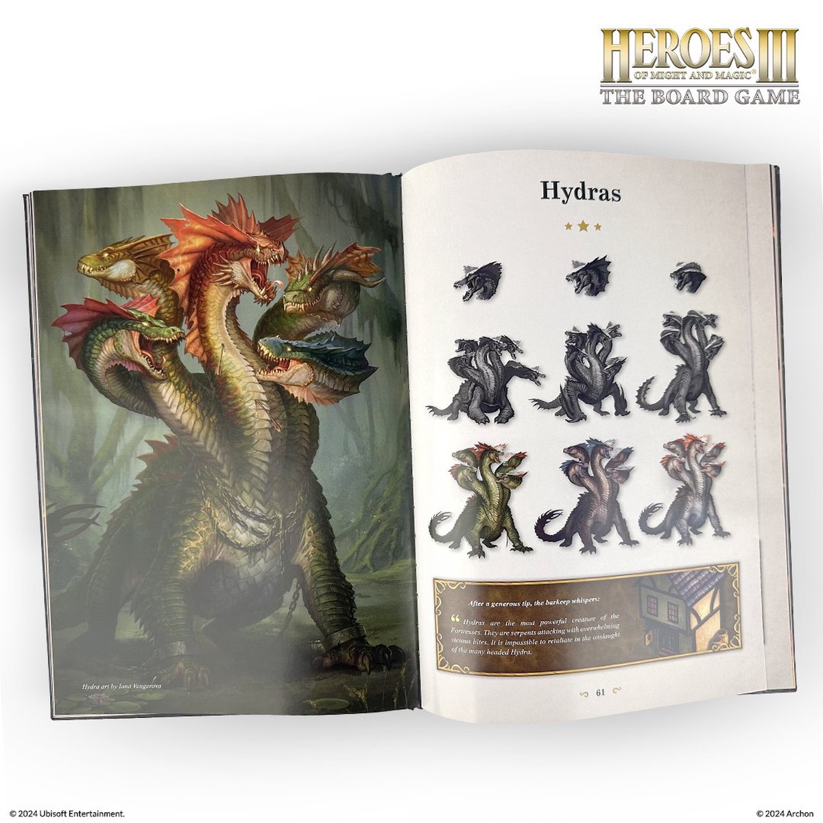 Archon Heroes of Might and Magic III: The Board Game Art Book (English Only)