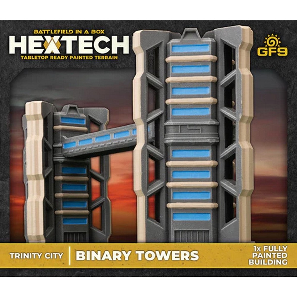Hextech Terrain: Trinity City - Binary Towers