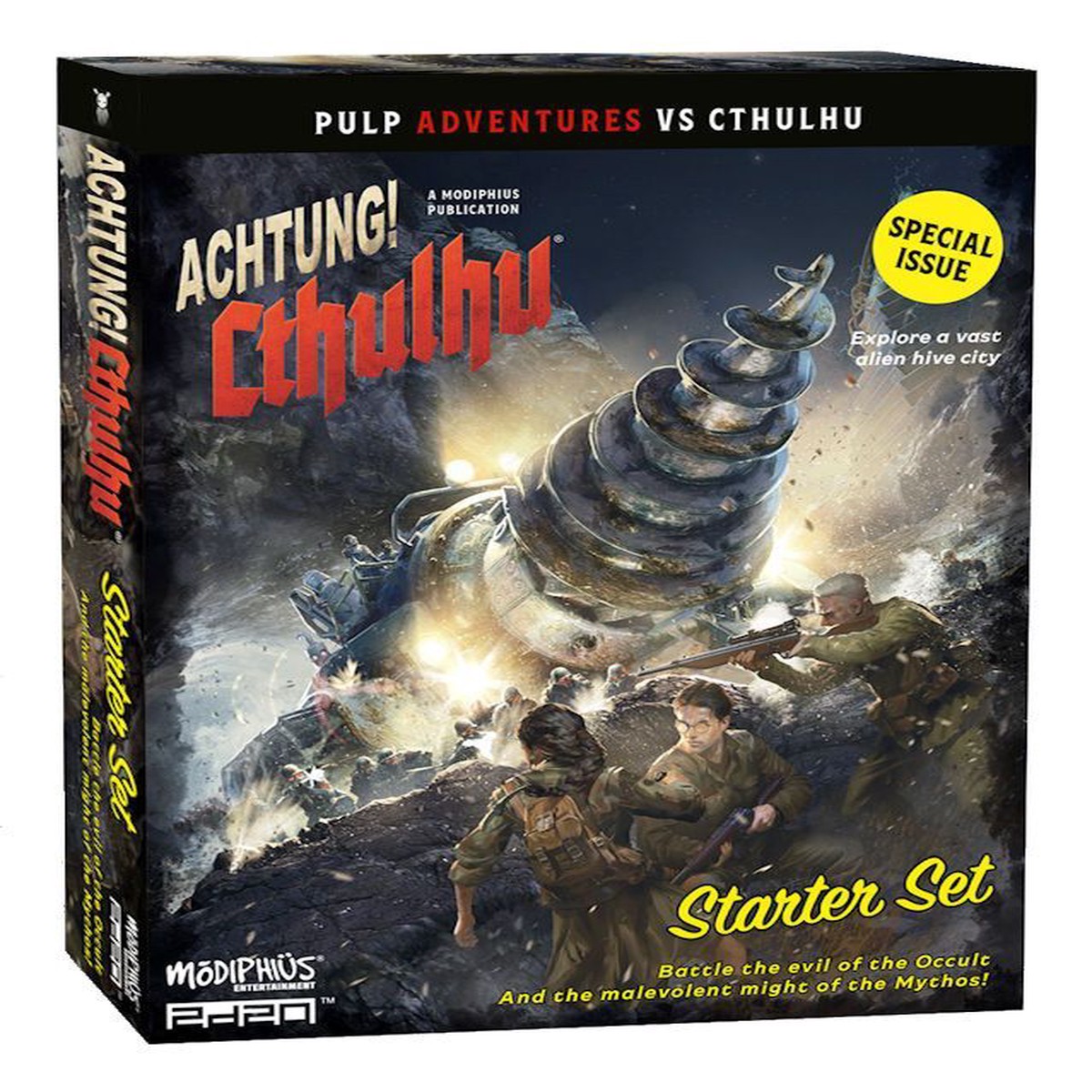 Modiphius Entertainment Achtung! Cthulhu 2d20 Starter Set