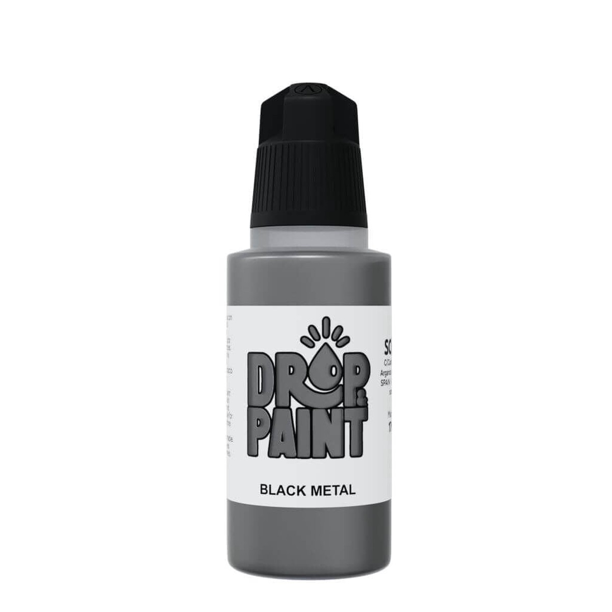 Scale 75 Drop and Paint 17ml - Black Metal