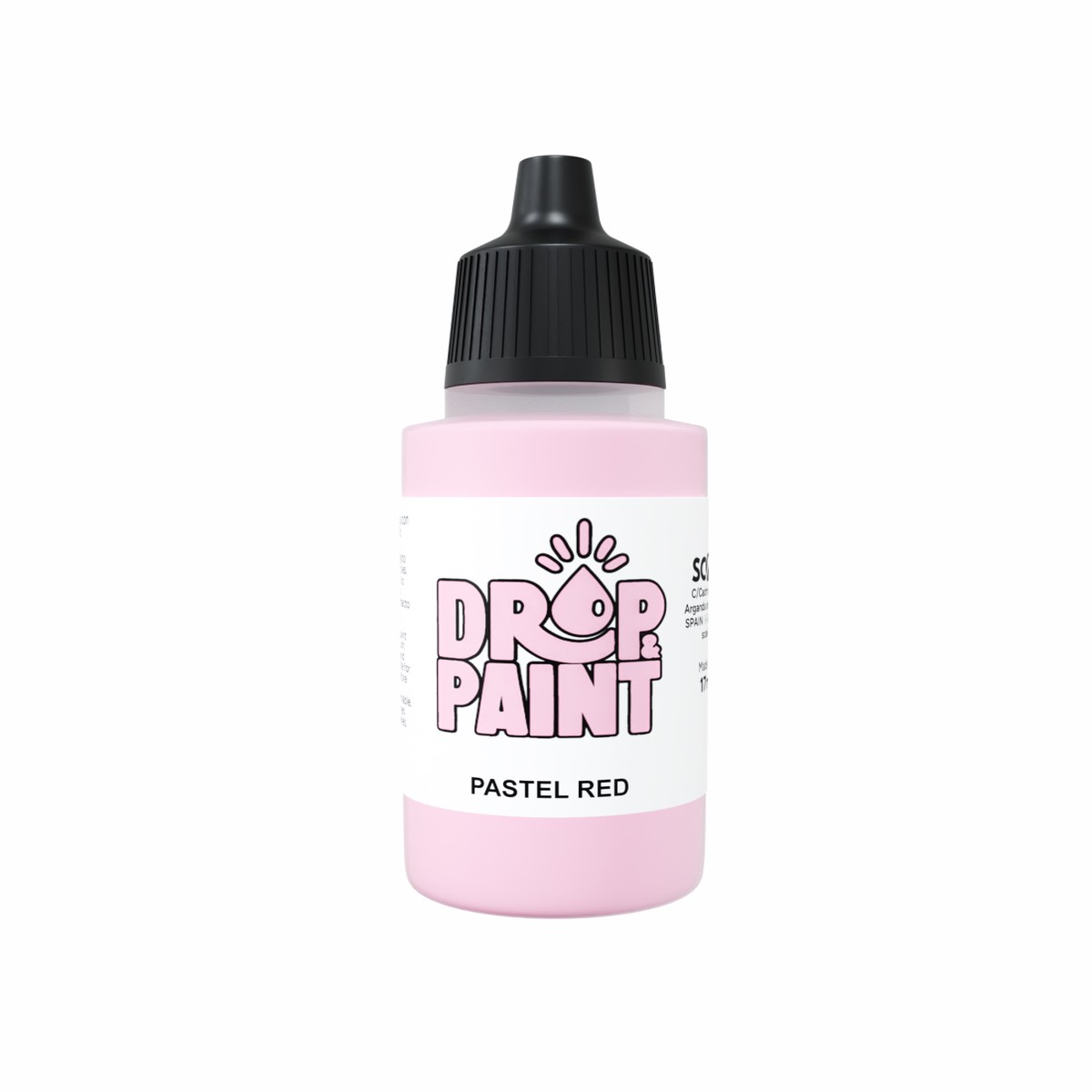 Scale 75 Drop and Paint 17ml - Pastel Red