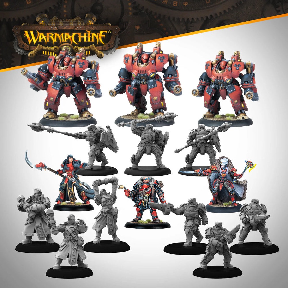 Warmachine - Khador Winter Korps Miniature Auxiliary Expansion