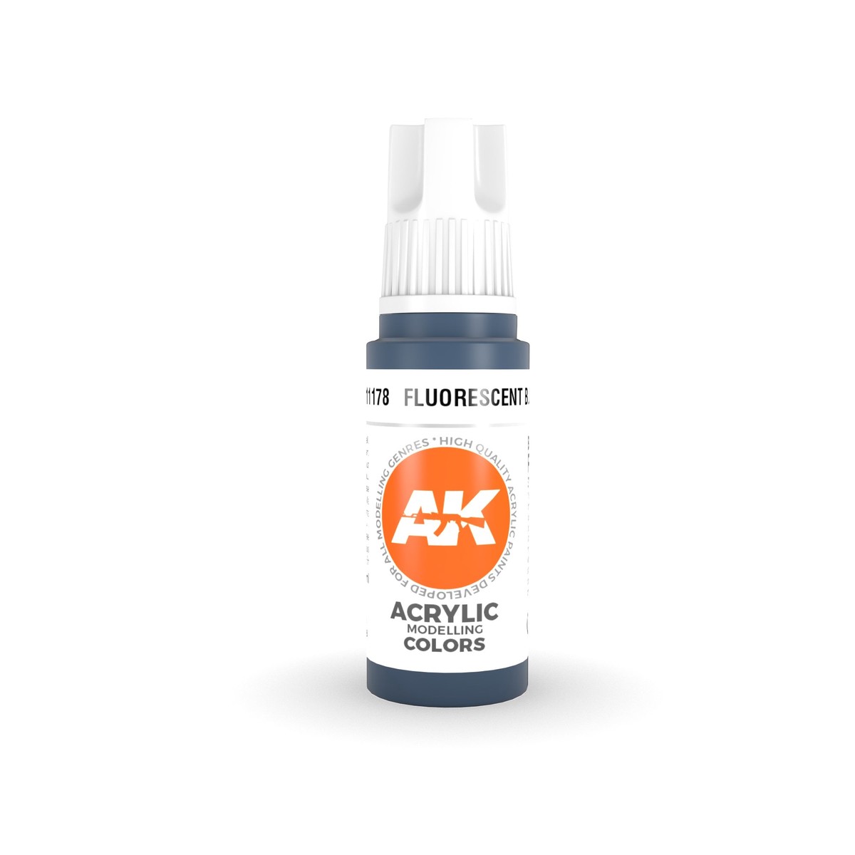 AK Interactive 3 Gen Acrylic Modeling Colour 17ml - Fluorescent Blue