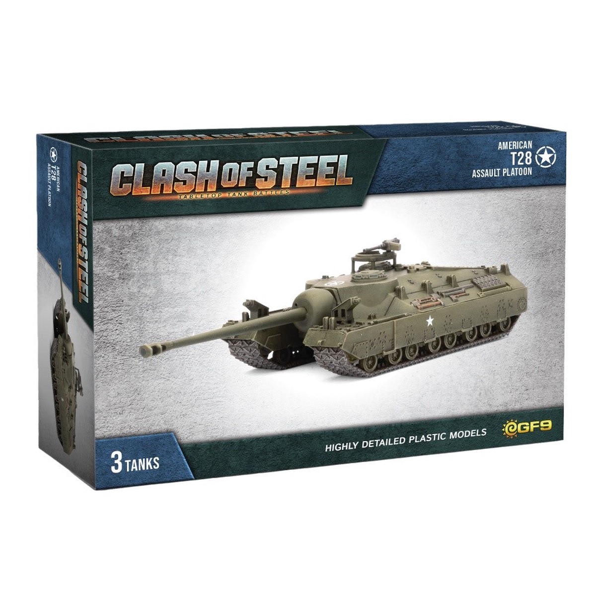 Clash of Steel: T28 Assault Tank Platoon (CSU01)
