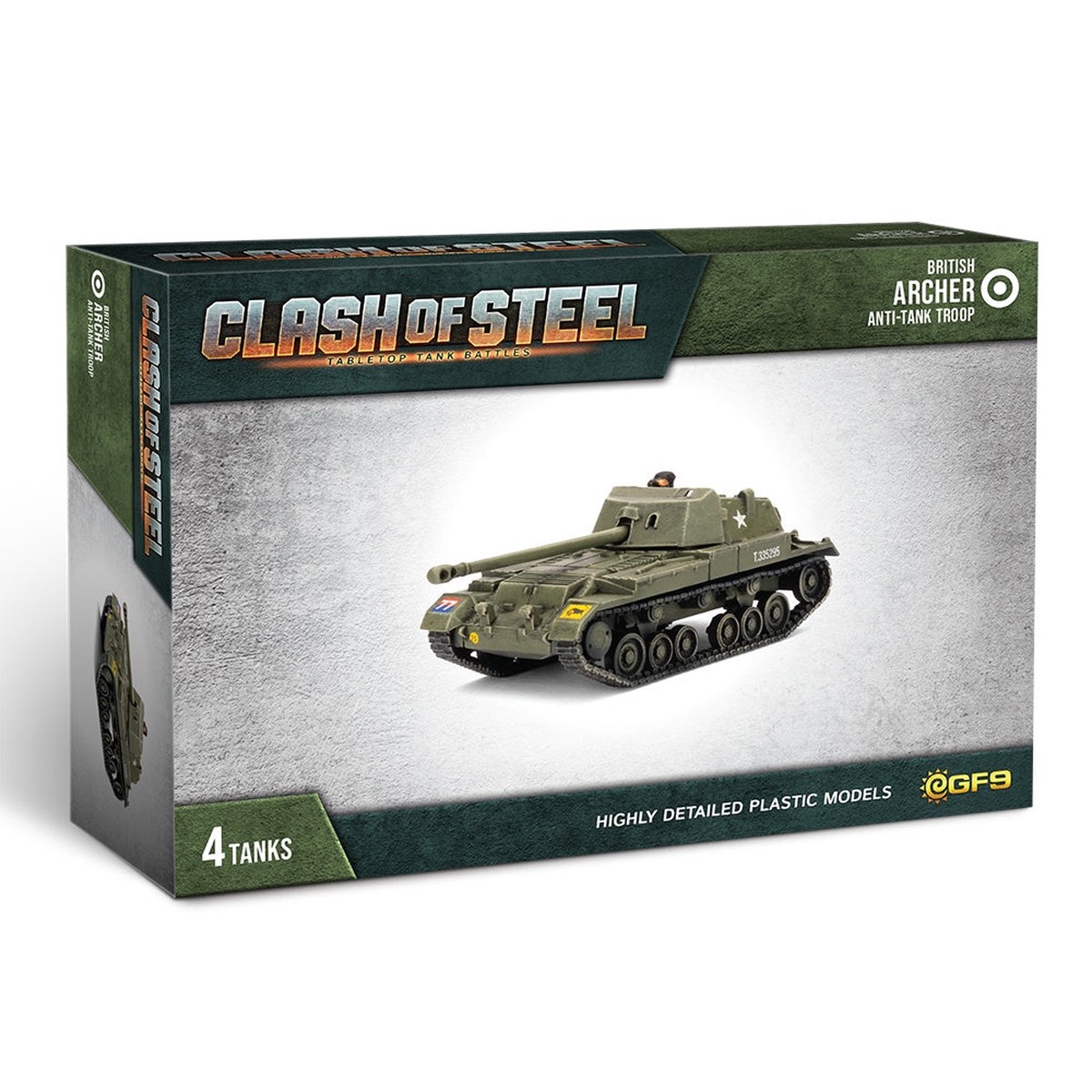 Gale Force Nine Clash of Steel: Archer Anti-Tank Troop