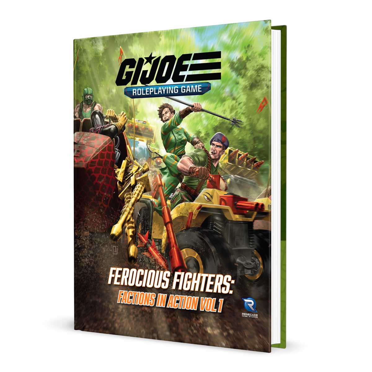 Renegade Game Studios G.I. Joe RPG Ferocious Fighters: Factions in Action Vol. 1 Sourcebook
