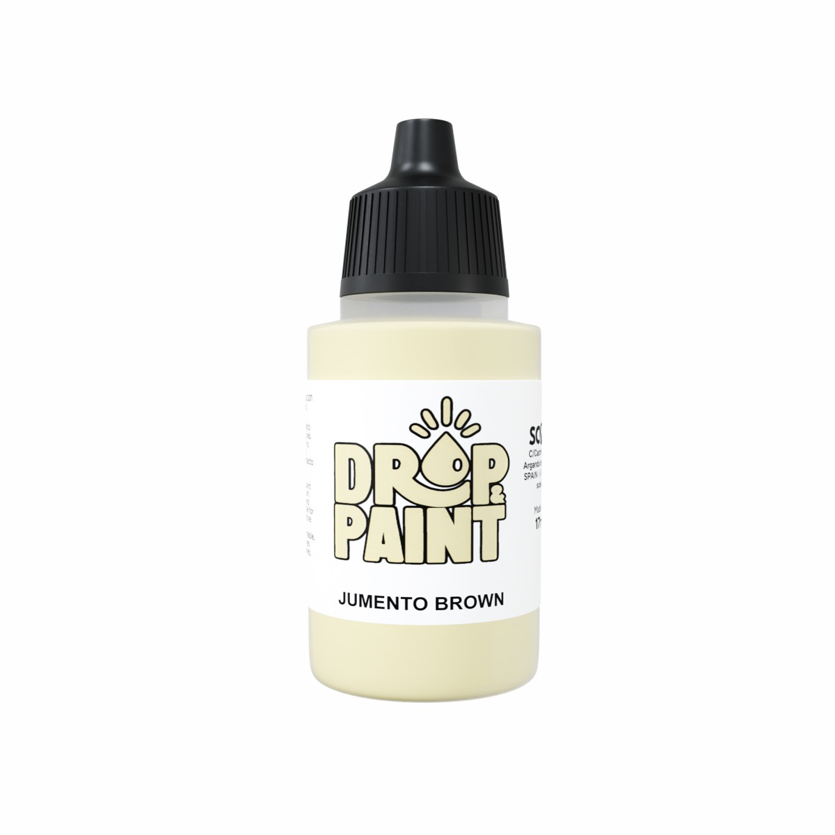 Scale 75 Drop and Paint 17ml - Jumento Brown