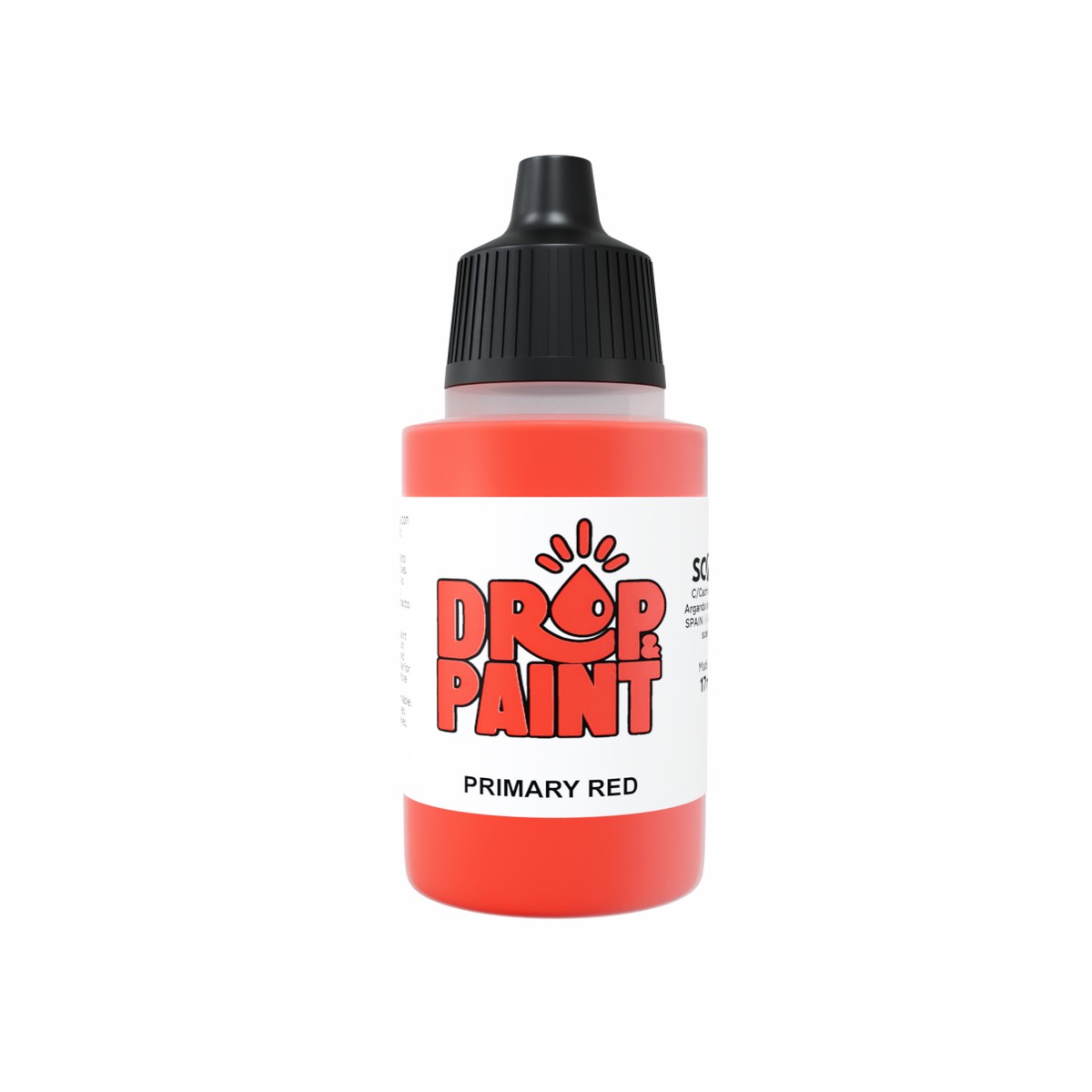 Scale 75 Drop and Paint 17ml - Primary Red
