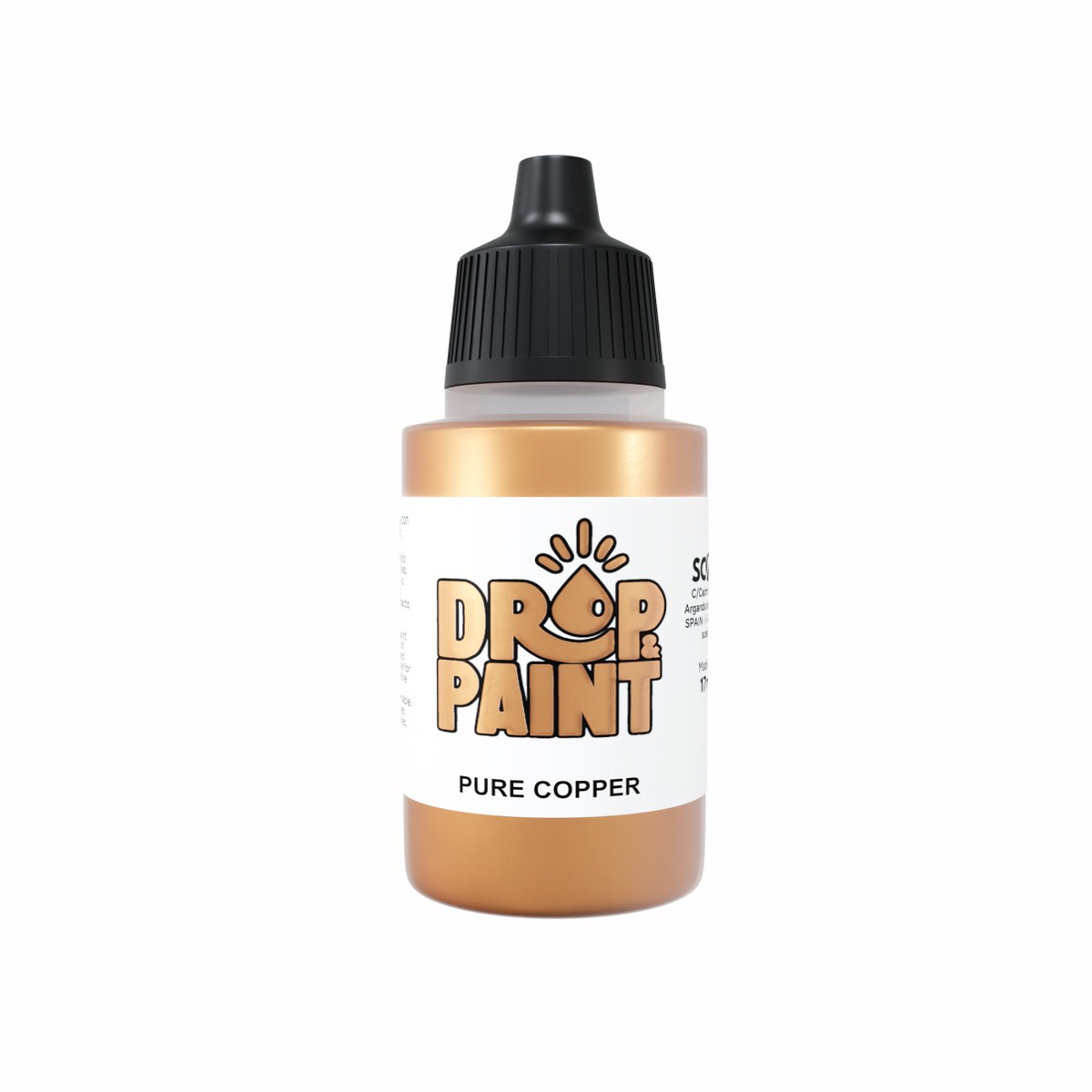 Scale 75 Drop and Paint 17ml - Pure Copper
