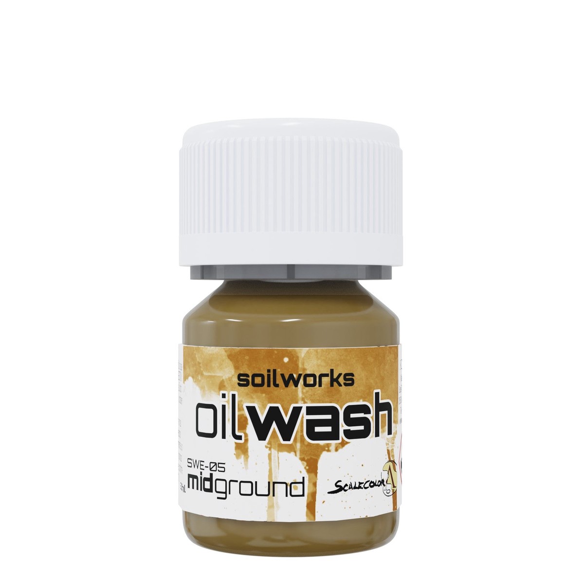 Scale 75 Soilworks Oil Wash 30ml - Mid Ground
