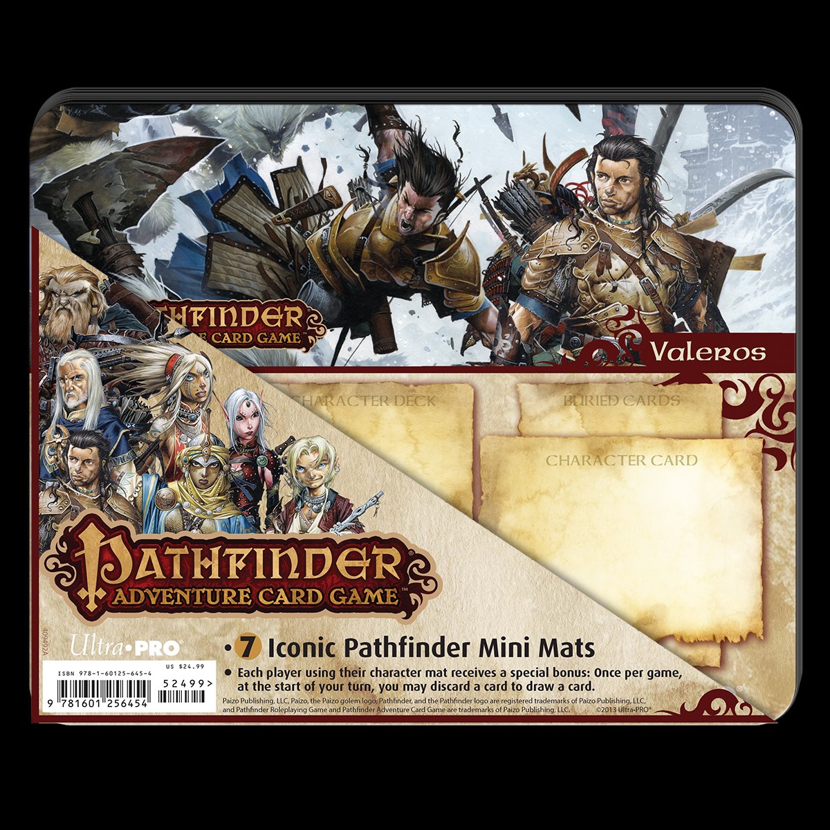 Ultra Pro Rise of the Runelords Base Set Mini Mats for Pathfinder Adventure Card Game 7-Piece Set