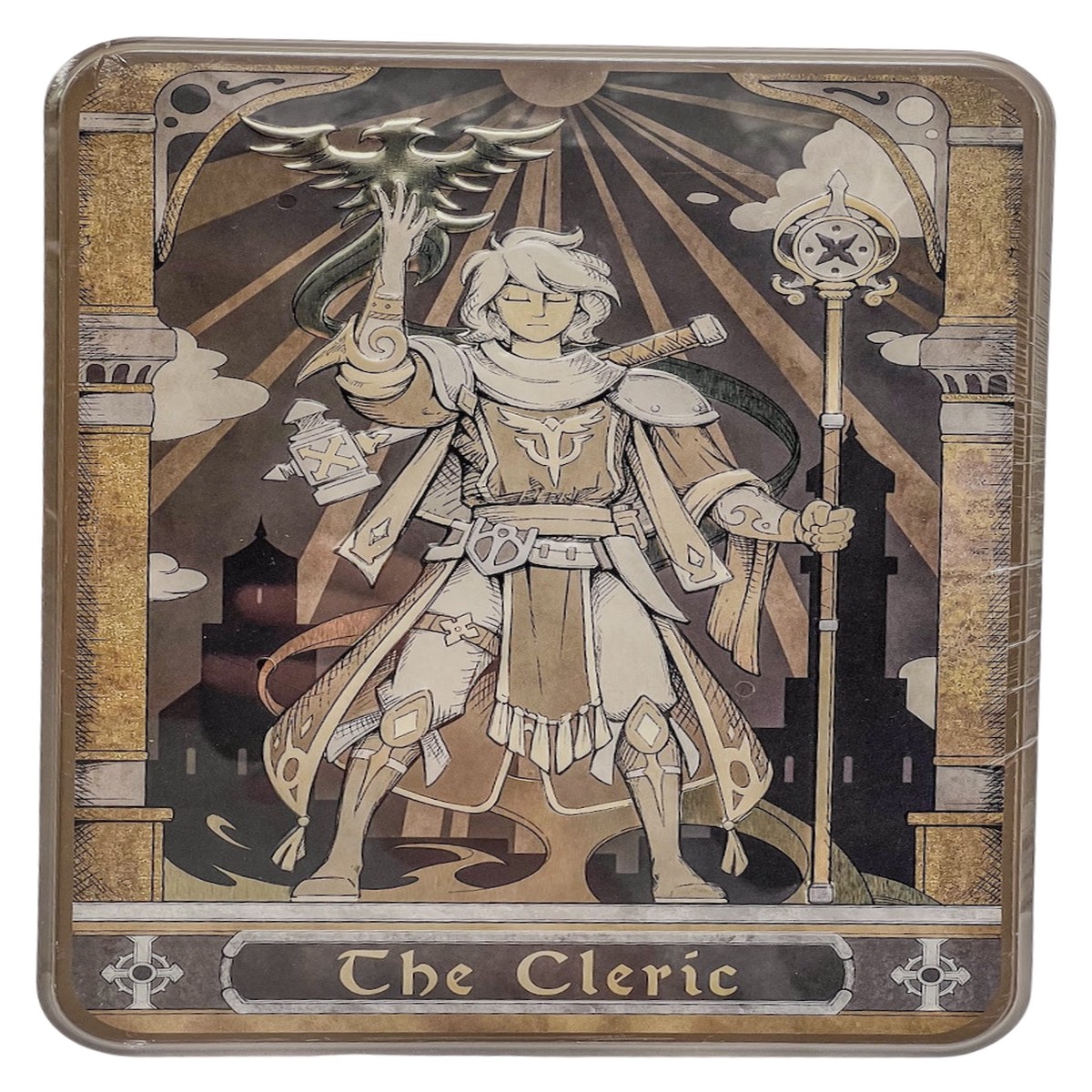 Beadle & Grimm's - Epic Character Class Dice Set & Rolling Tray - The Cleric