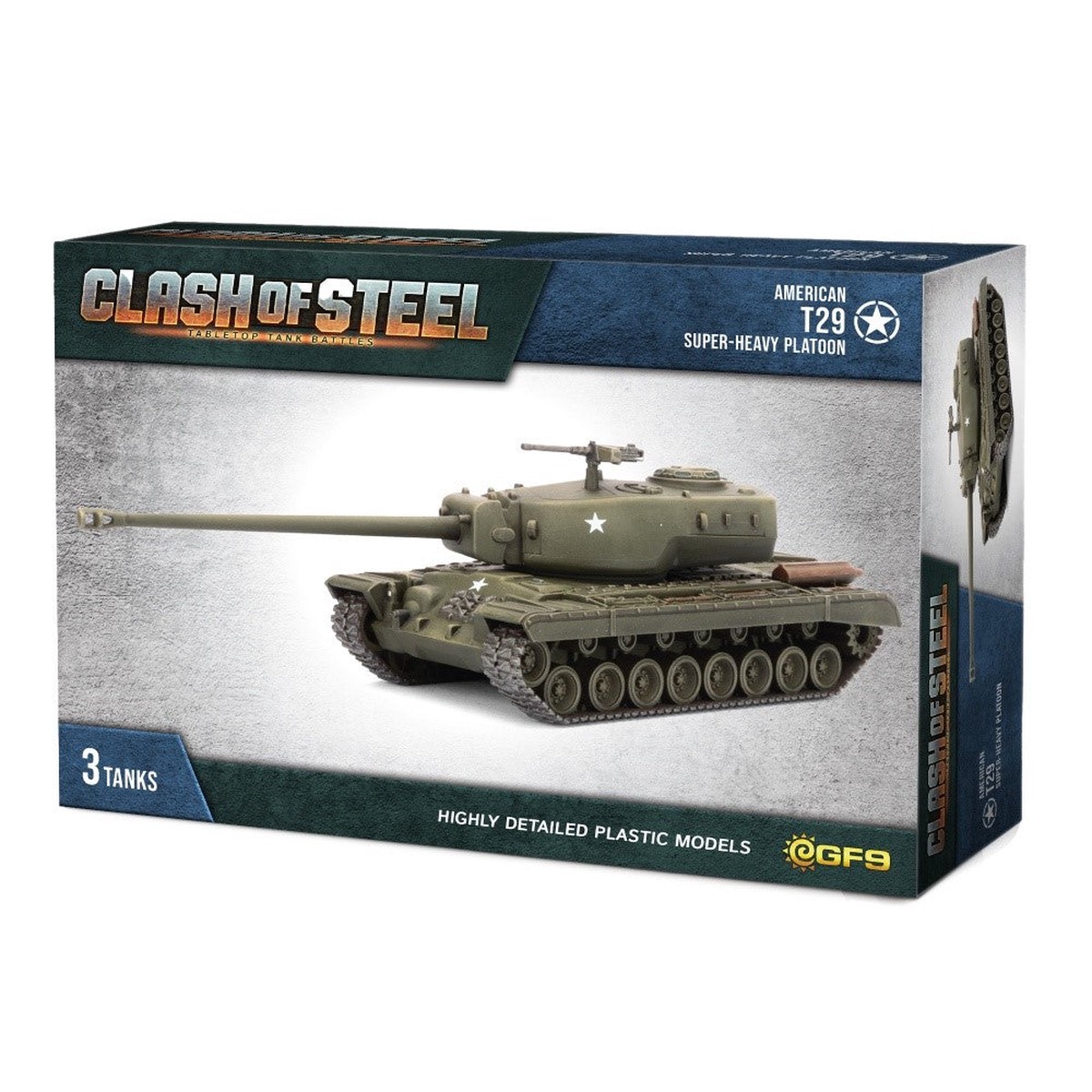 Clash of Steel: T29 Super-Heavy Tank Platoon (CSU02)