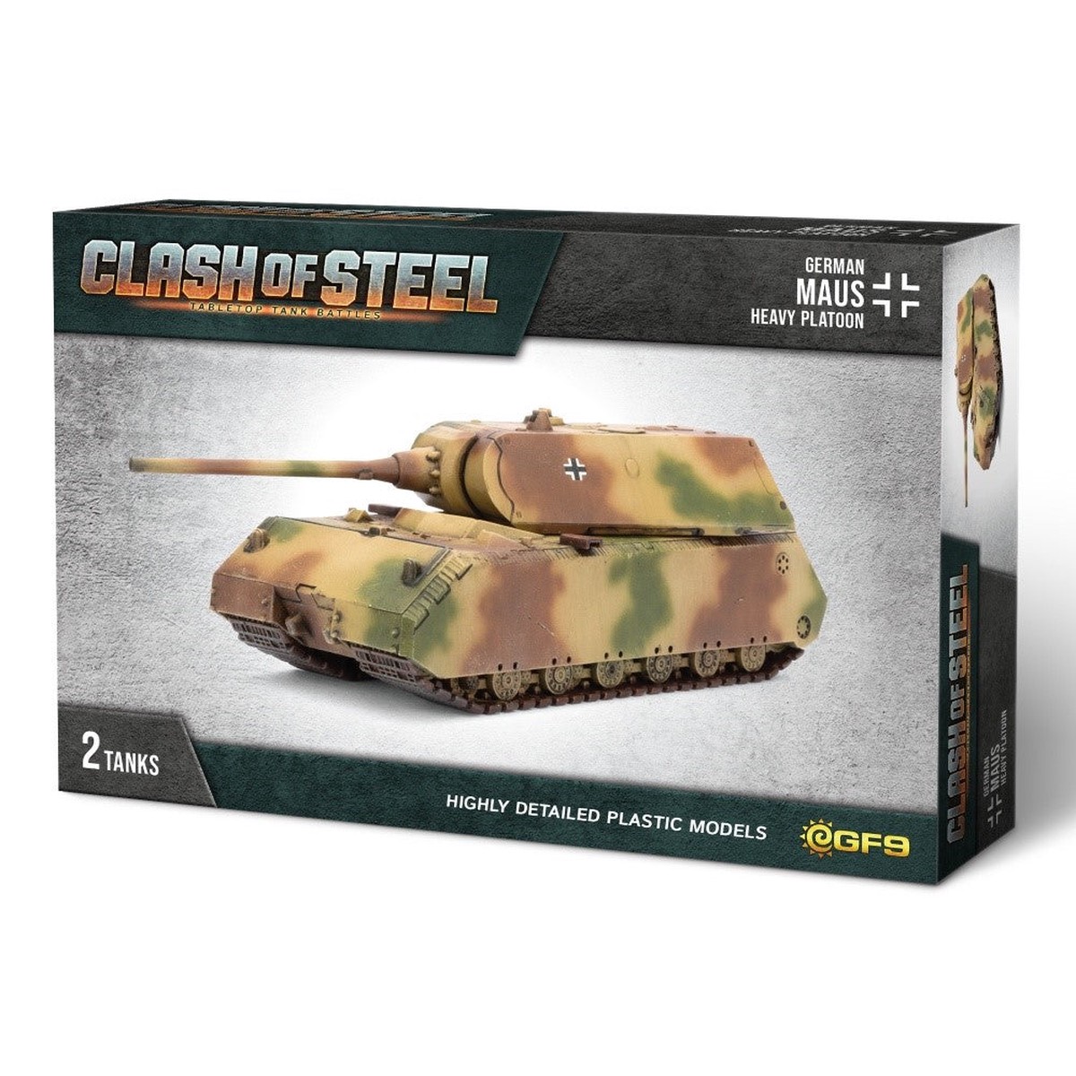 Gale Force 9 Clash of Steel Maus Heavy Tank Platoon (CSG01)