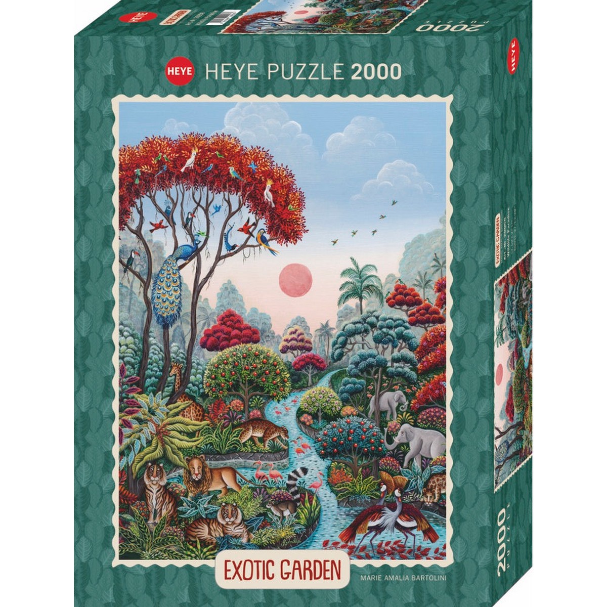 Heye Exotic Garden Wildlife 2000 Piece Puzzle