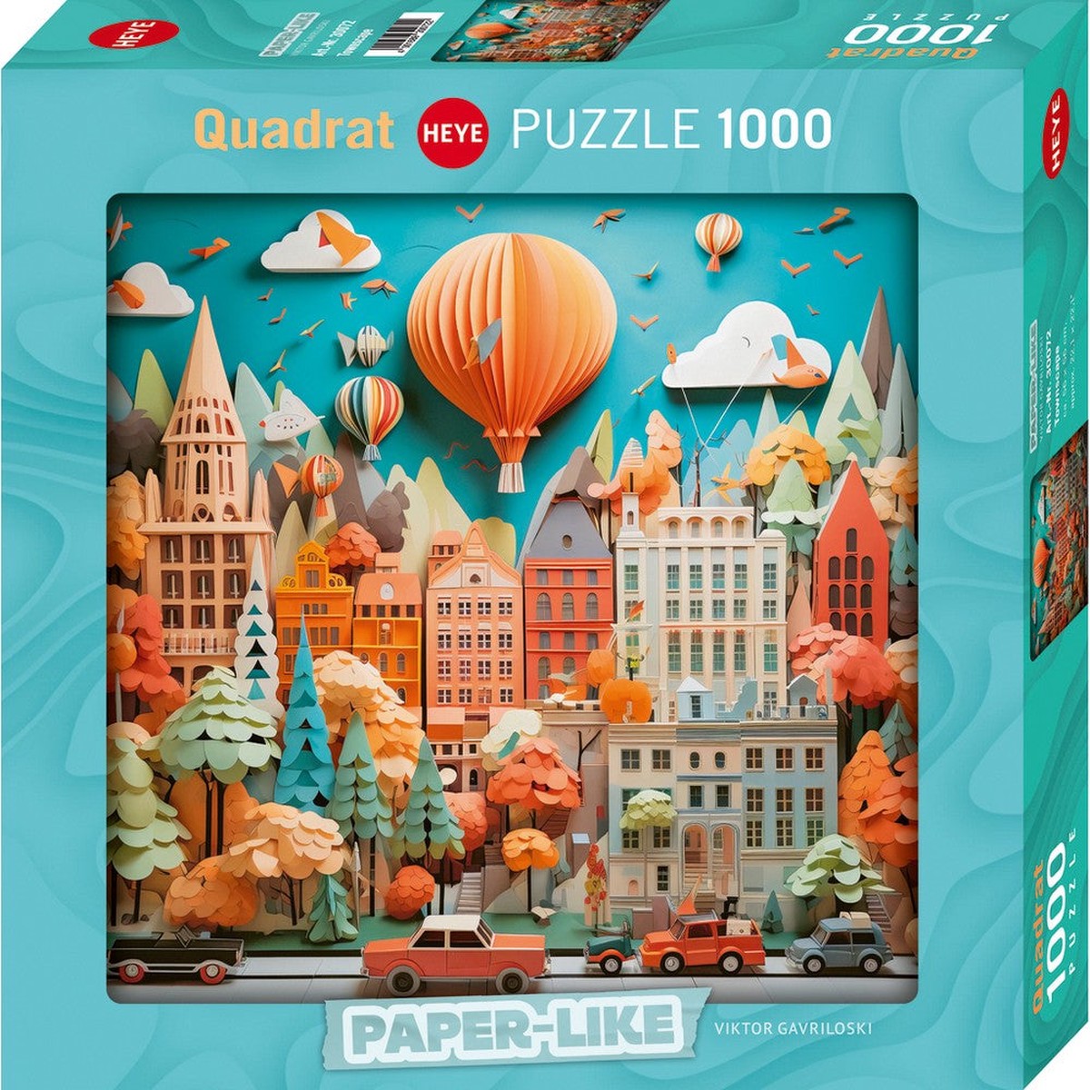 Heye Guzzetta Tiny Worlds the Unicorns 1000 Piece Puzzle