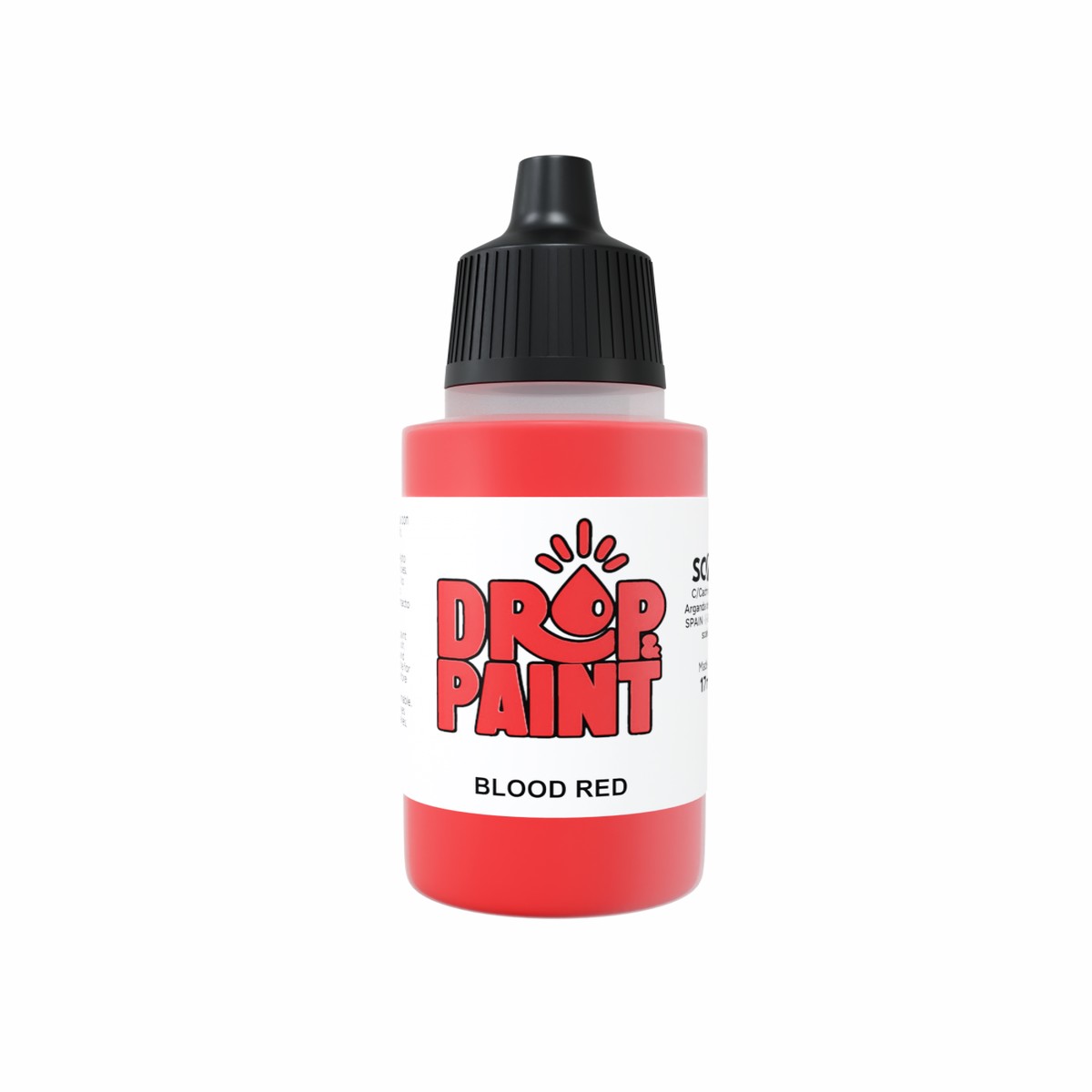 Scale 75 Drop and Paint 17ml - Blood Red