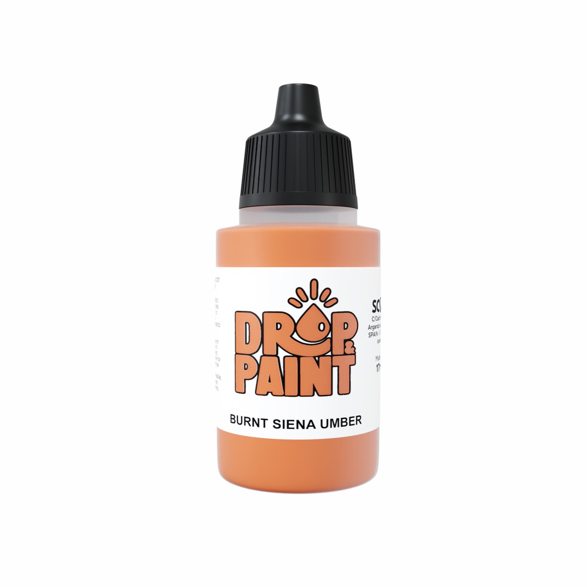 Scale 75 Drop and Paint 17ml - Burnt Siena Umber