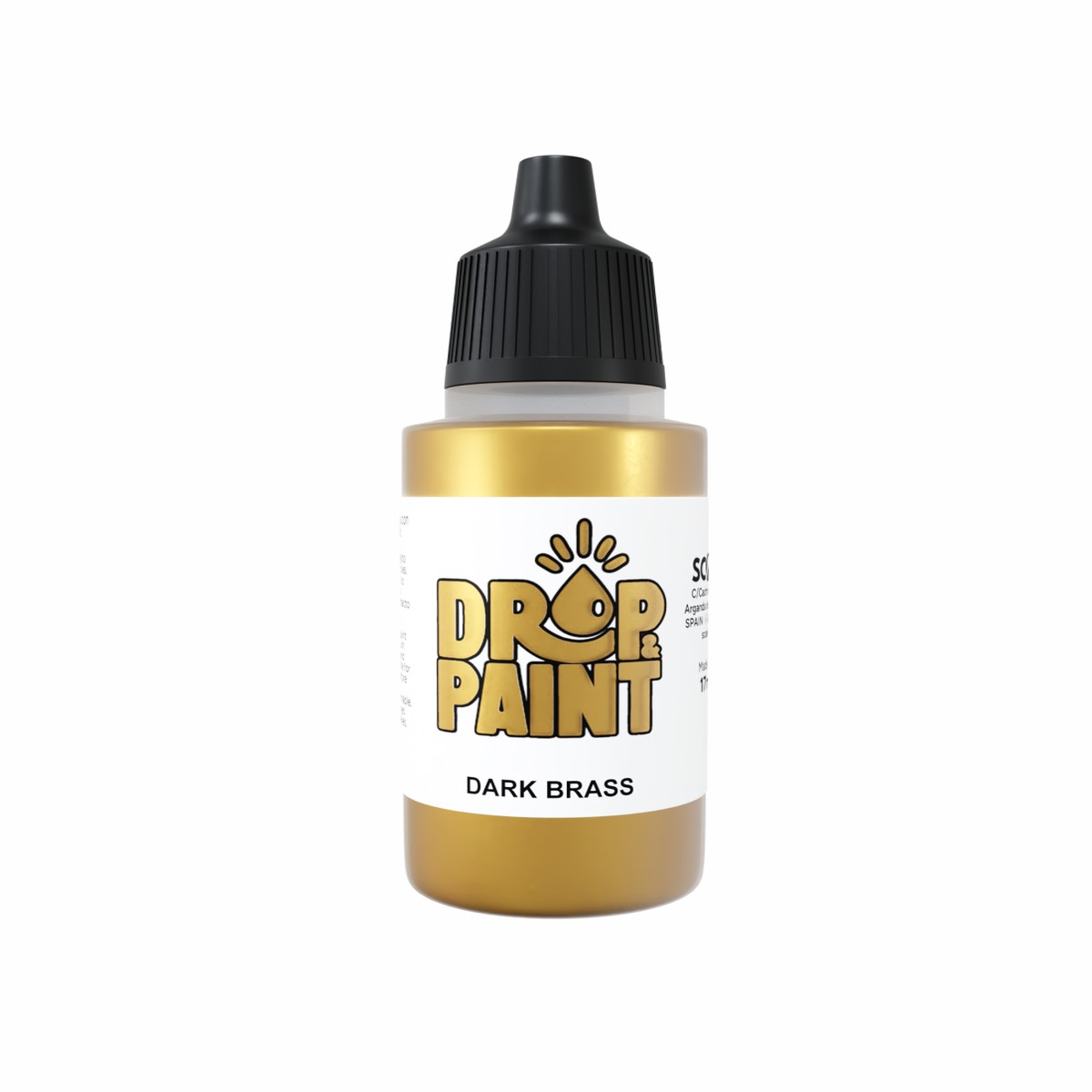 Scale 75 Drop and Paint 17ml - Dark Brass