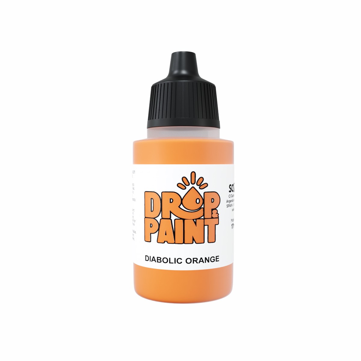 Scale 75 Drop and Paint 17ml - Diabolic Orange