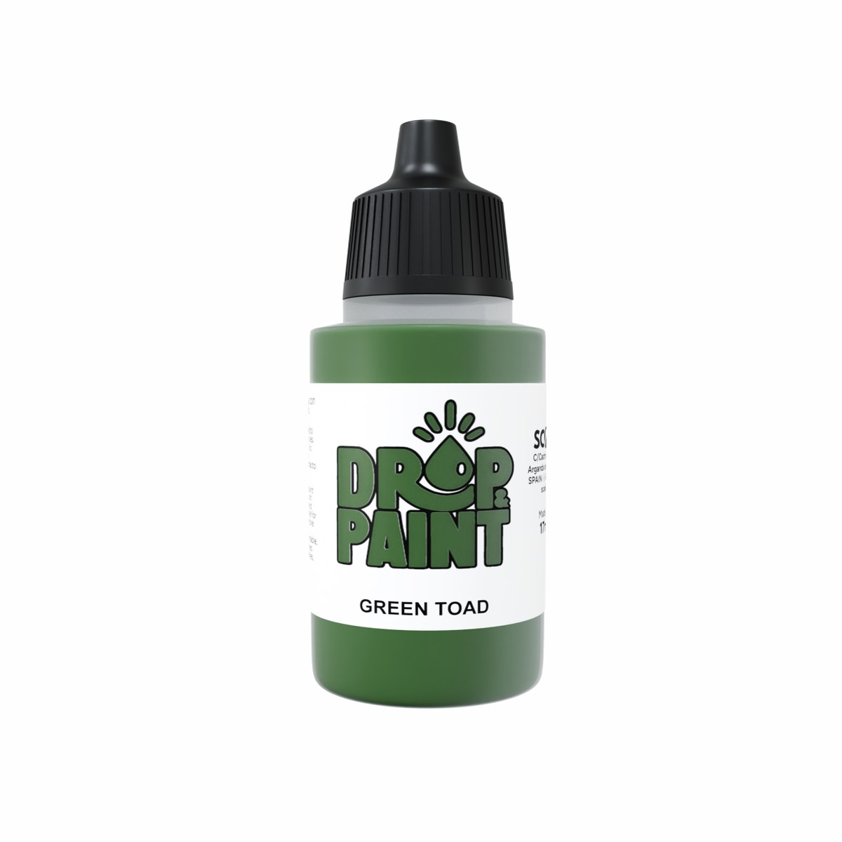 Scale 75 Drop and Paint 17ml - Green Toad