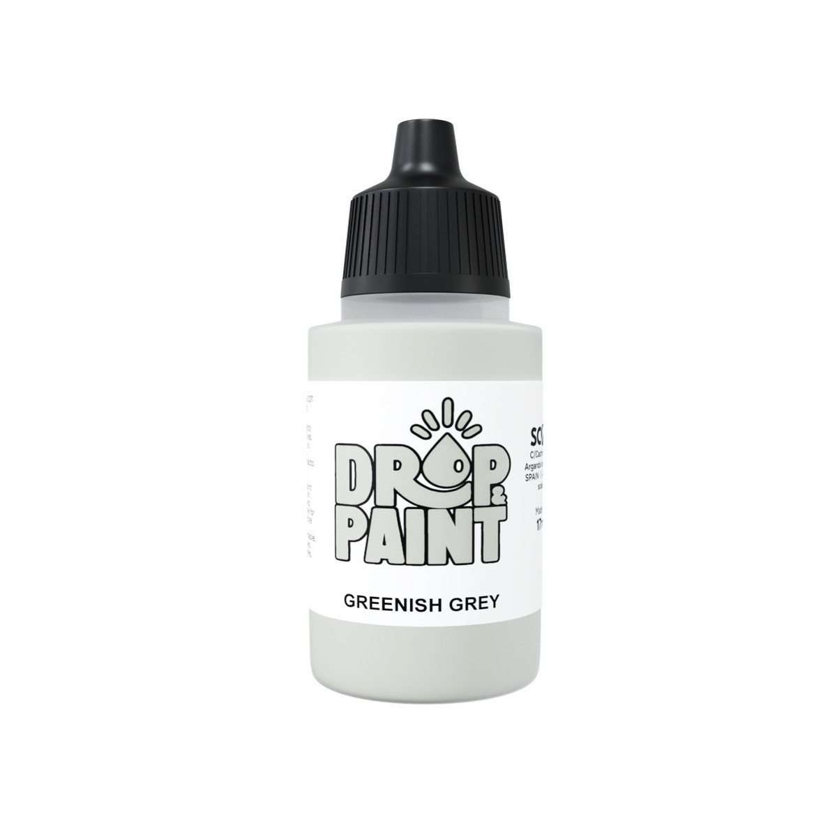 Scale 75 Drop and Paint 17ml - Greenish Grey