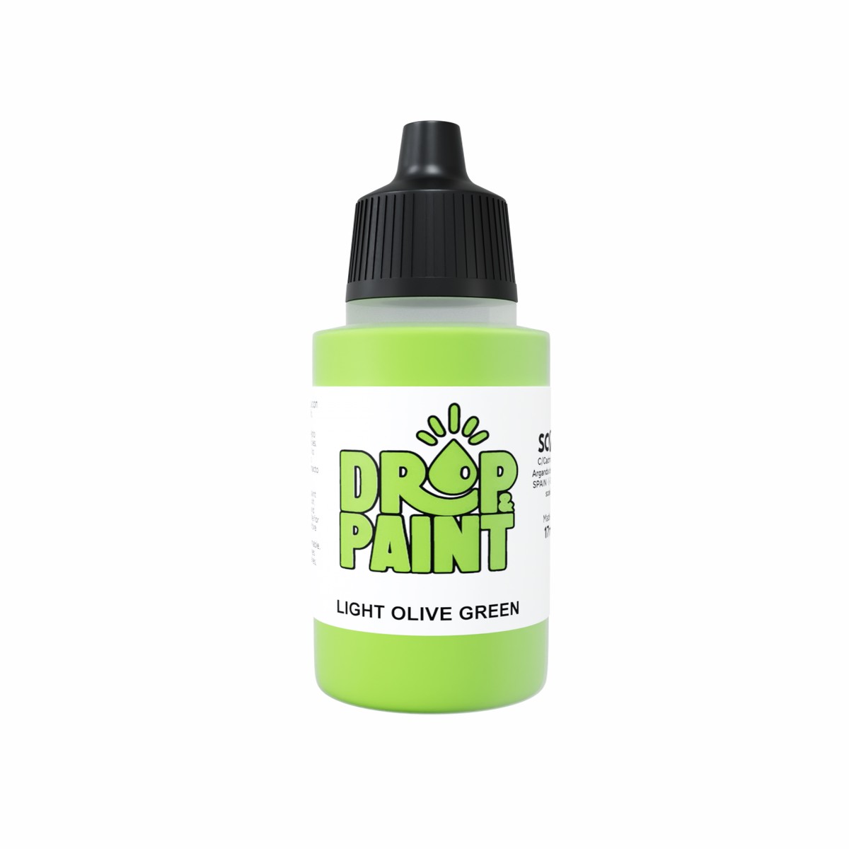 Scale 75 Drop and Paint 17ml - Light Olive Green