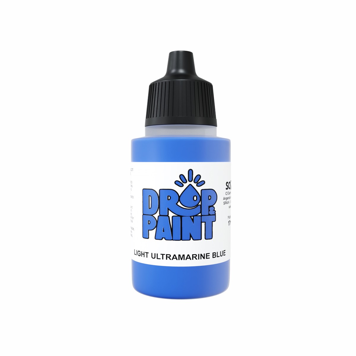 Scale 75 Drop and Paint 17ml - Light Ultramarine Blue