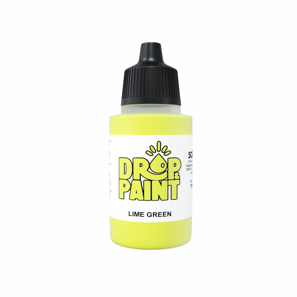 Scale 75 Drop and Paint 17ml - Lime Green