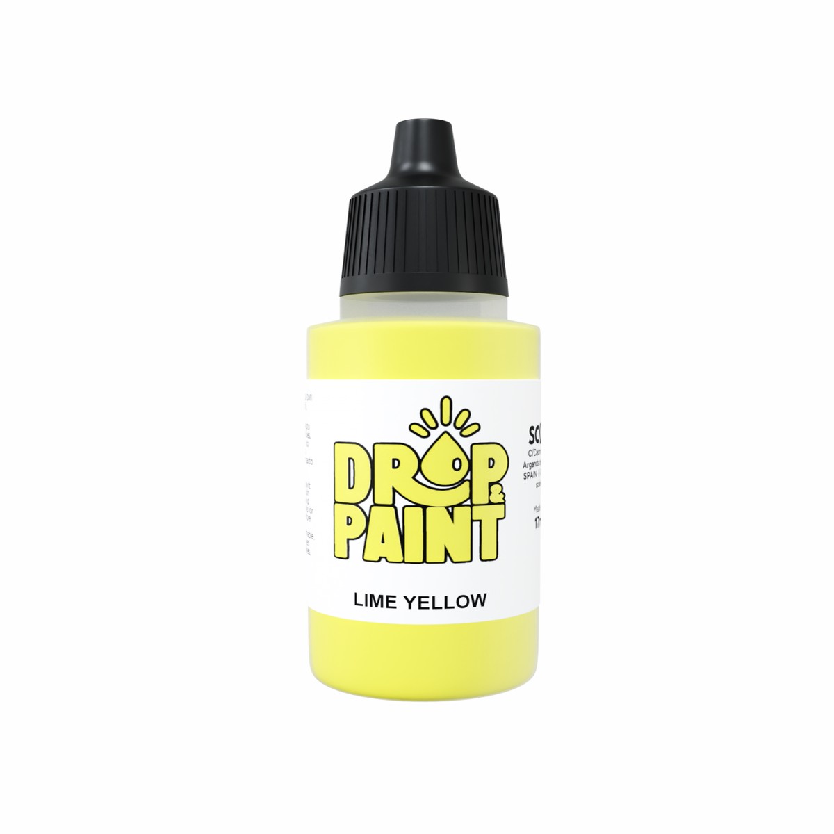 Scale 75 Drop and Paint 17ml - Lime Yellow