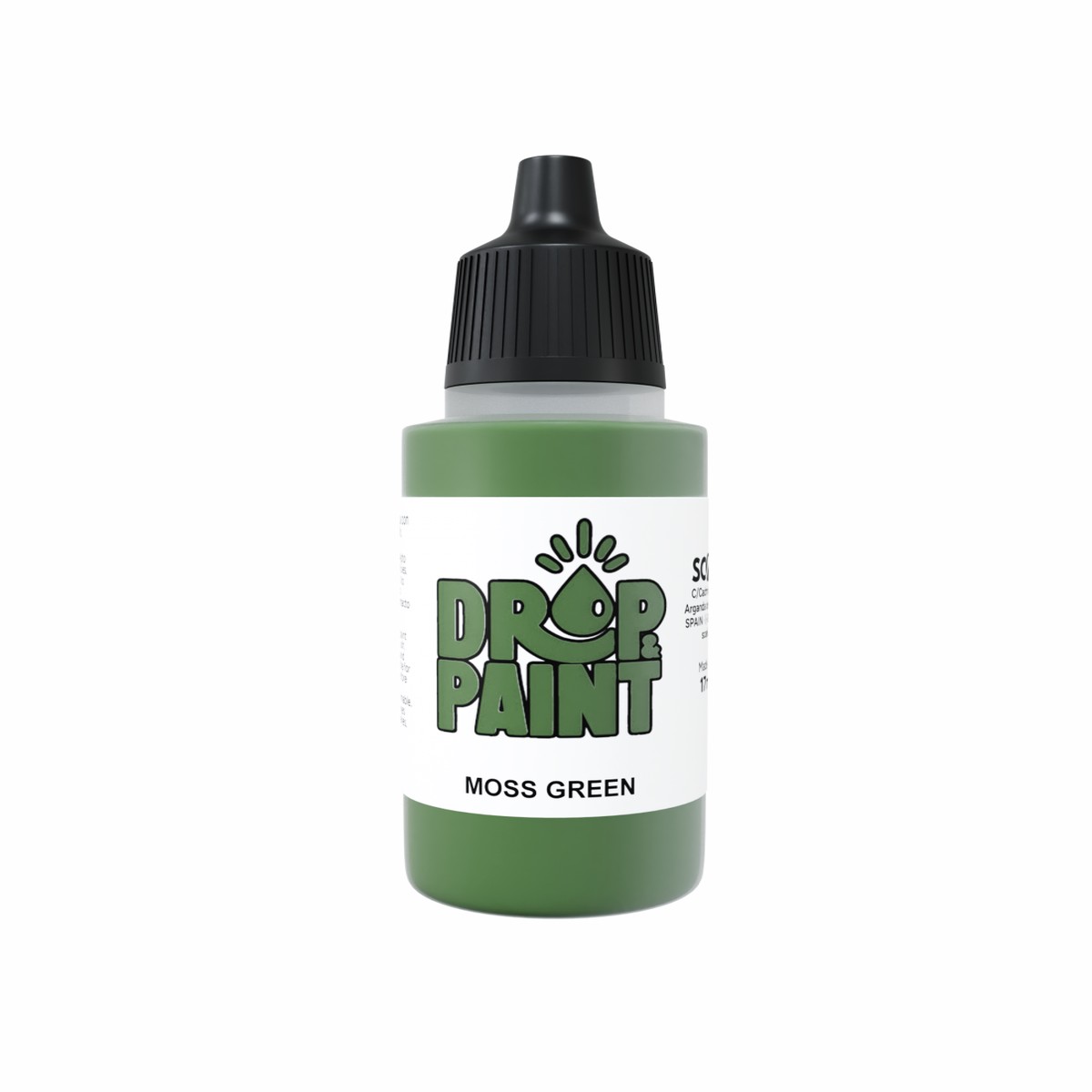 Scale 75 Drop and Paint 17ml - Moss Green