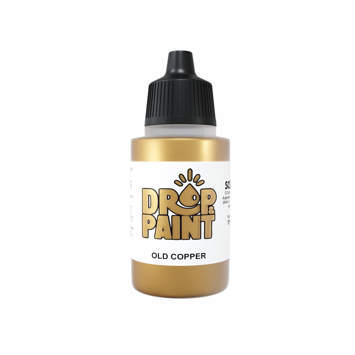 Scale 75 Drop and Paint 17ml - Old Copper