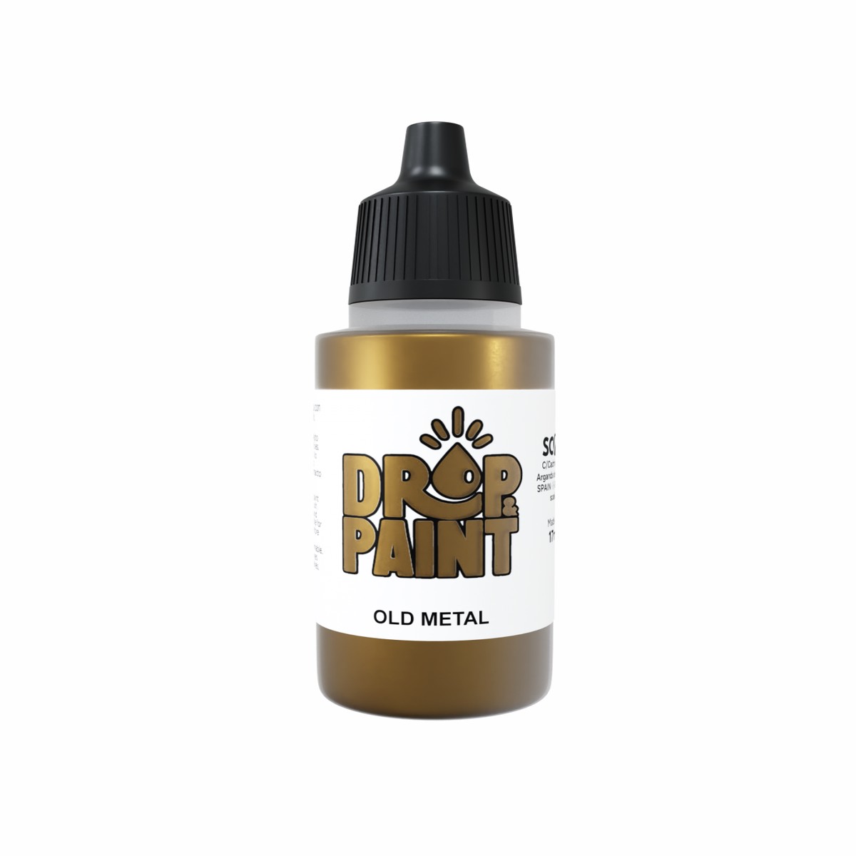 Scale 75 Drop and Paint 17ml - Old Metal