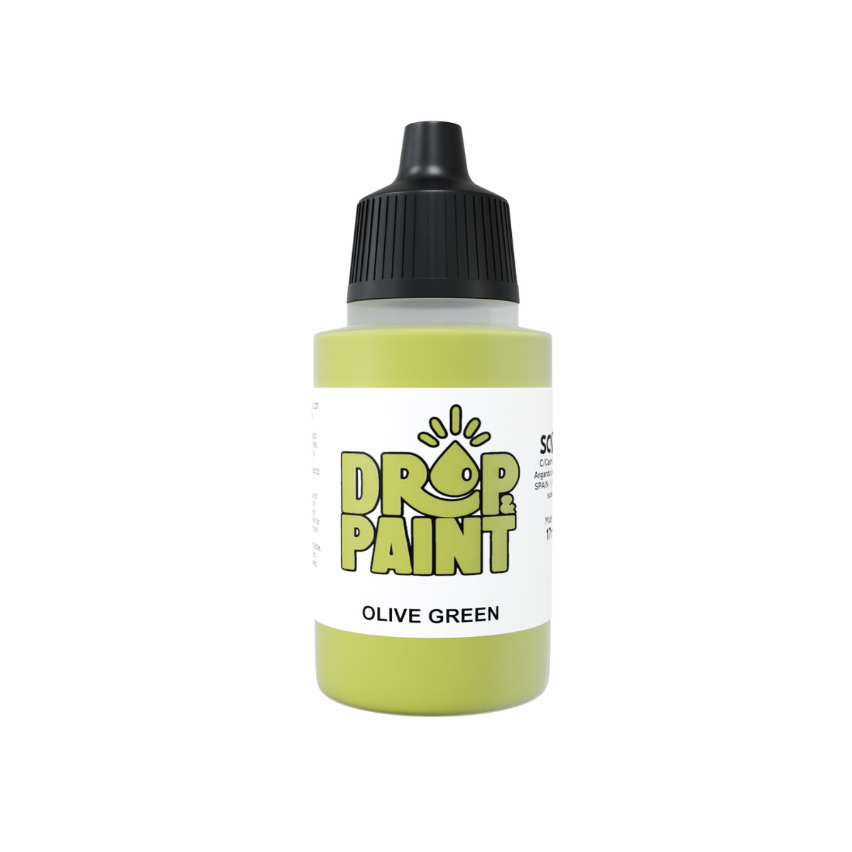 Scale 75 Drop and Paint 17ml - Olive Green