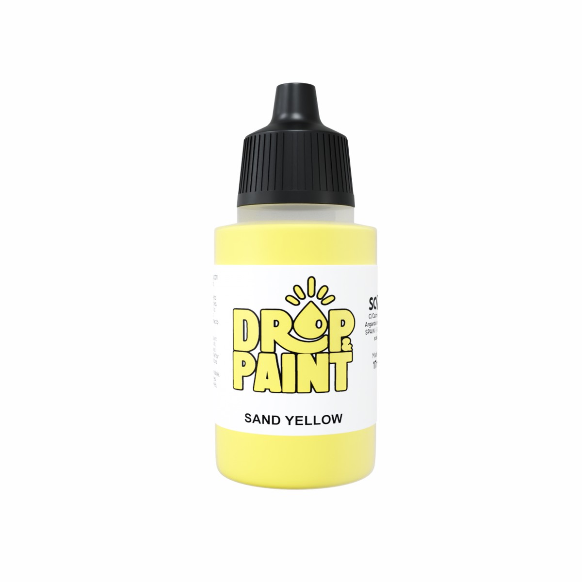 Scale 75 Drop and Paint 17ml - Sand Yellow