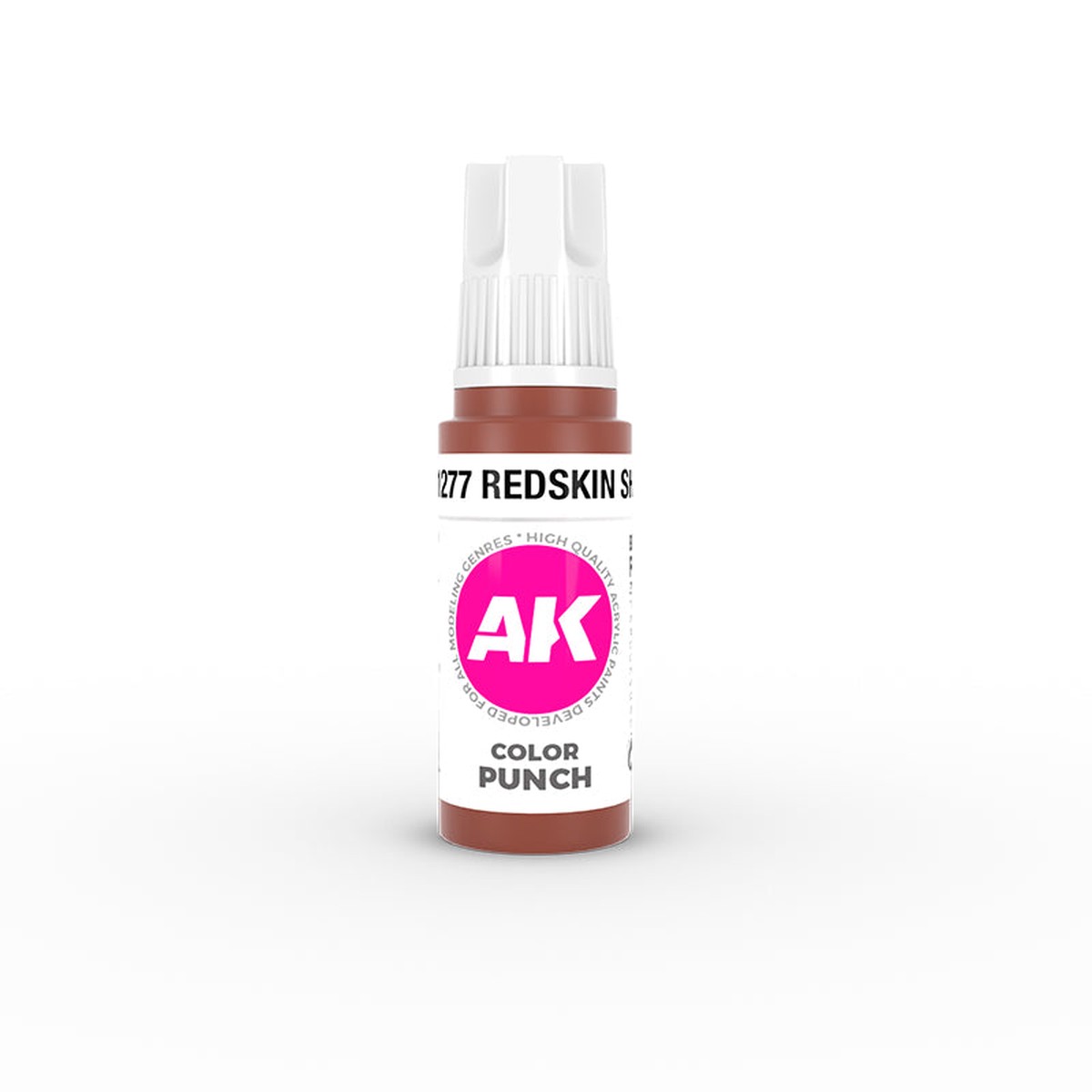 AK Interactive Colour Punch Acrylic Paint 17ml - Redskin Shadow