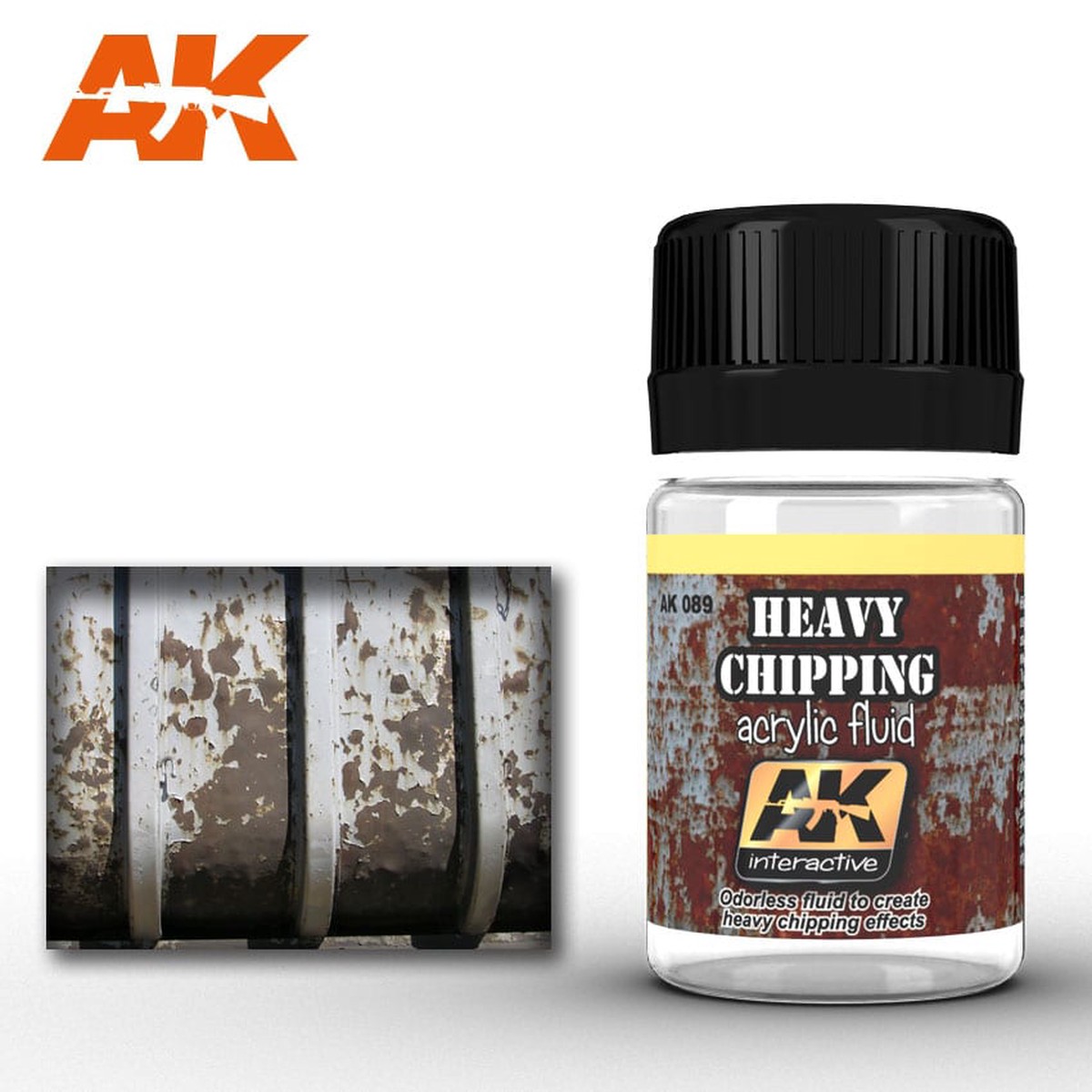 AK Interactive Weathering Products - Heavy Effects Acrylic Fluid 35ml