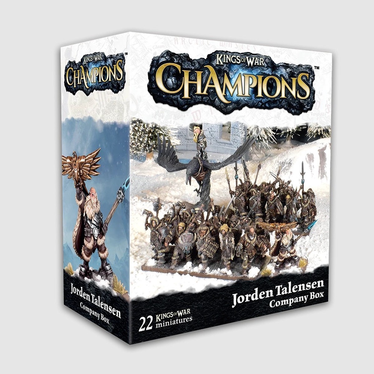 Mantic Games Kings of War - Champions Jorden Talensen Company Box